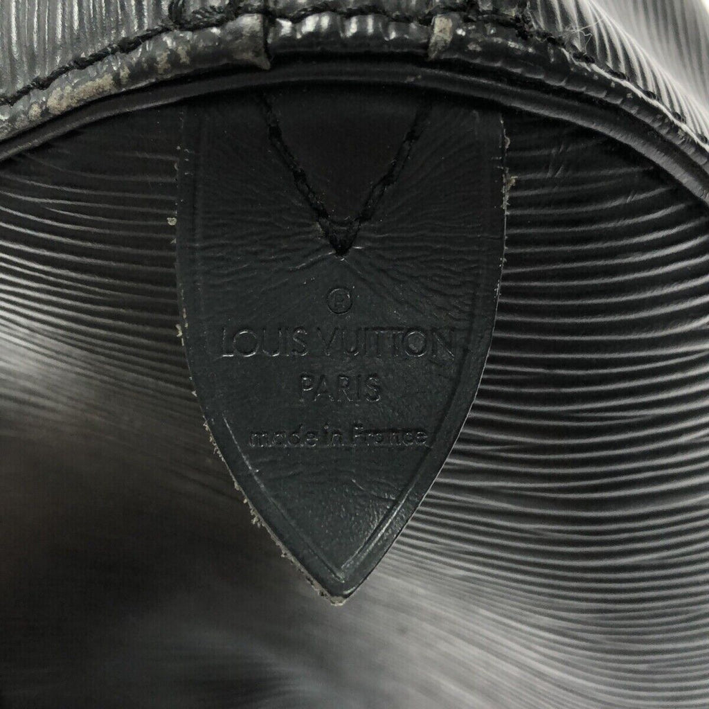 Louis Vuitton Keepall 50 Epi Black