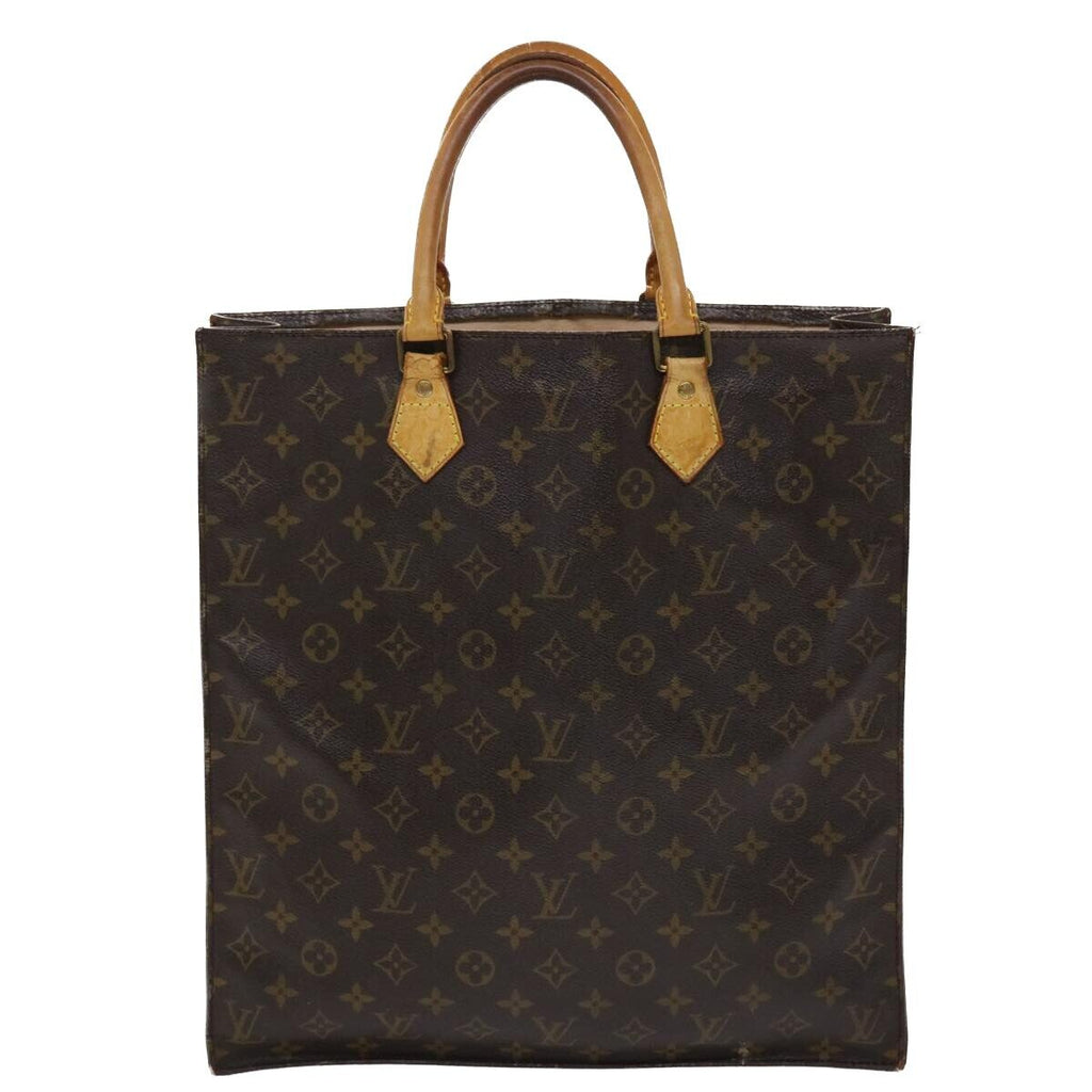 Louis Vuitton Sac Plat Handbag Tote Bag Monogram