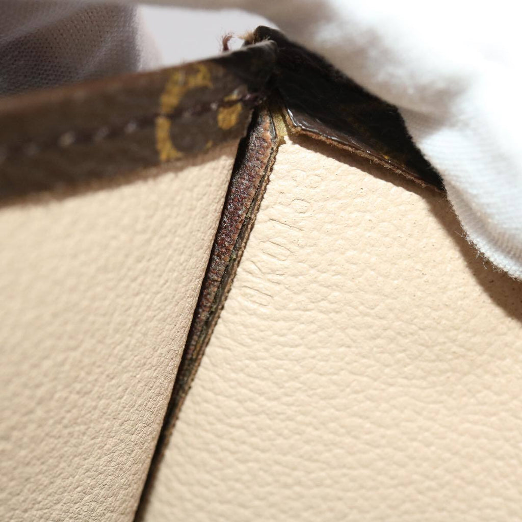 Louis Vuitton Sac Plat Handbag Tote Bag Monogram