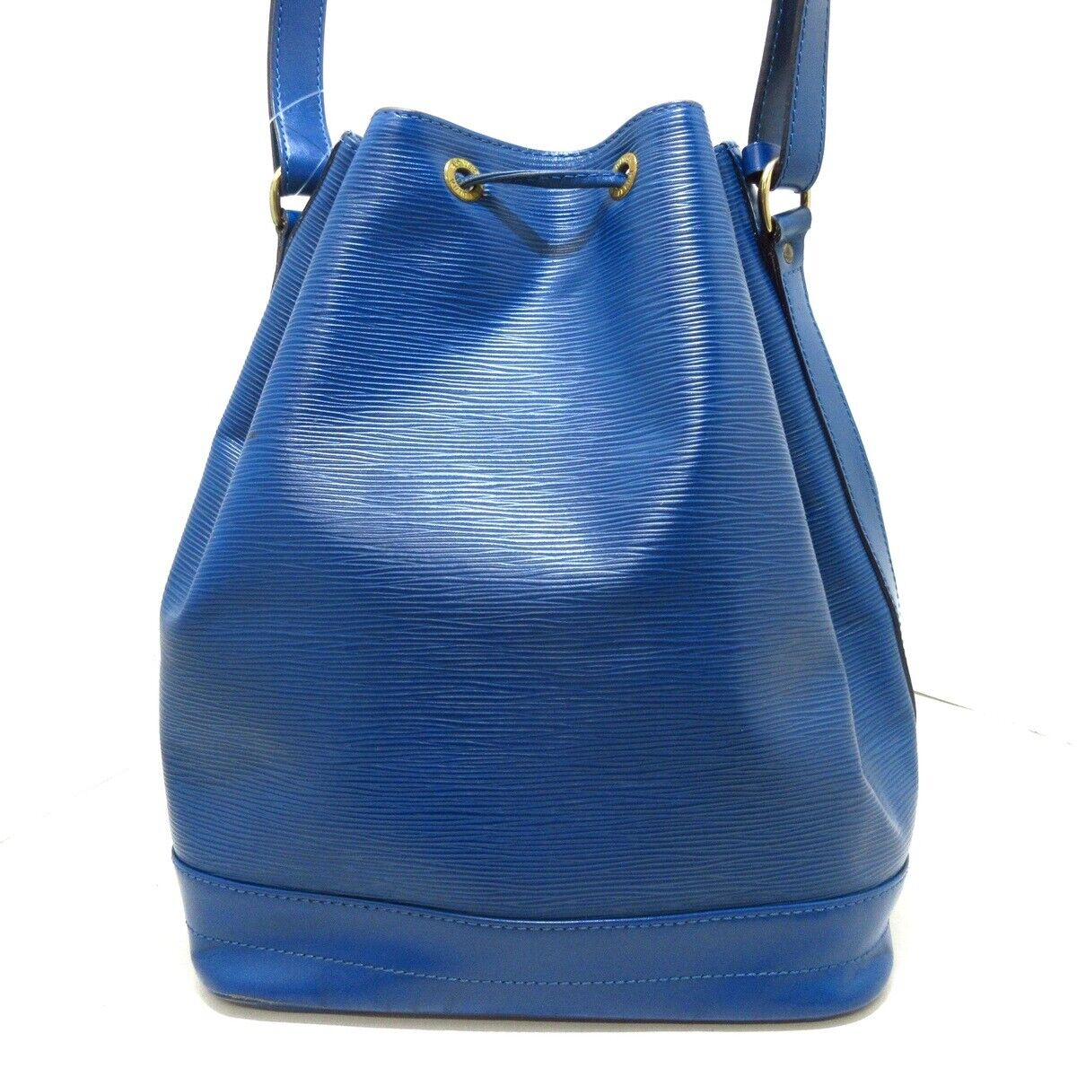 Louis Vuitton Epi Blue Noe Shoulder Bag Bucket Bag Women’s