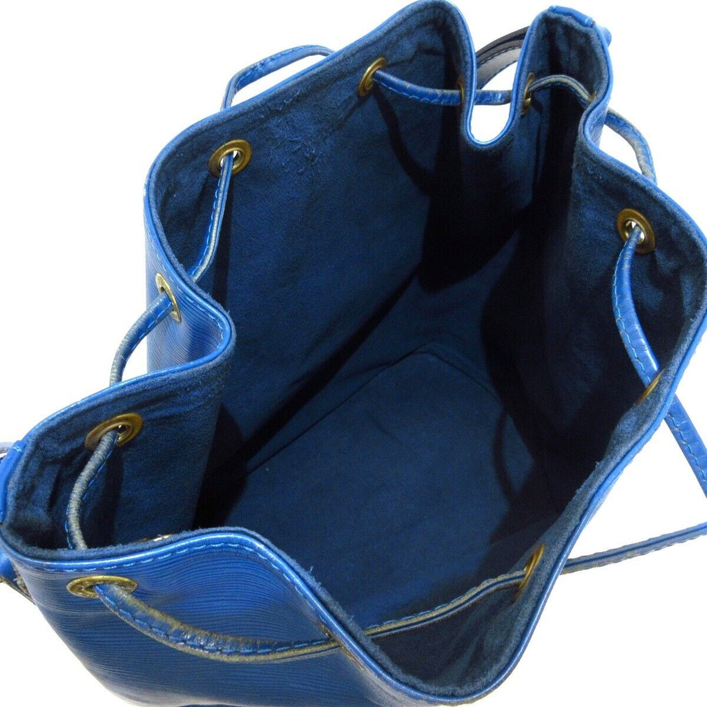 Louis Vuitton Epi Blue Noe Shoulder Bag Bucket Bag Women’s
