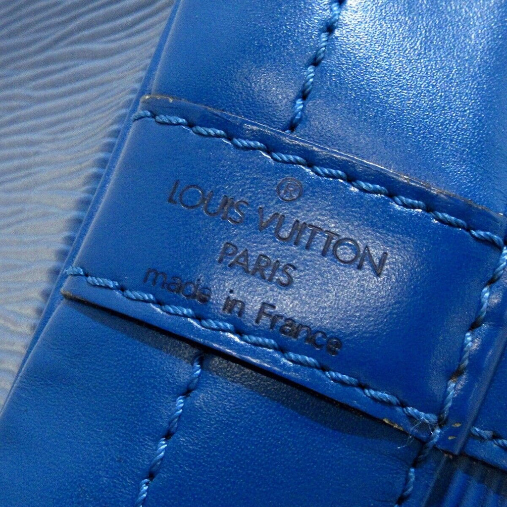 Louis Vuitton Epi Blue Noe Shoulder Bag Bucket Bag Women’s