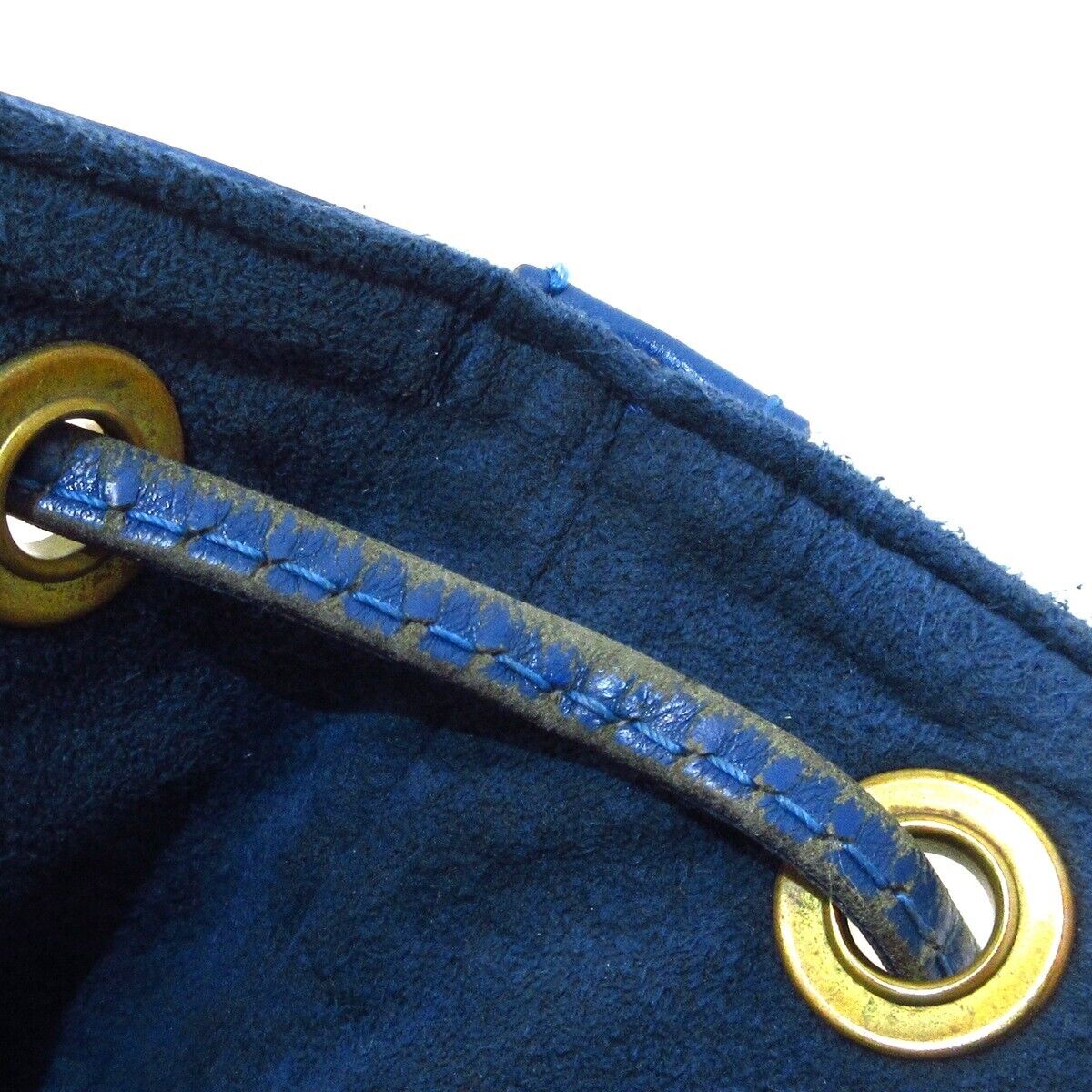 Louis Vuitton Epi Blue Noe Shoulder Bag Bucket Bag Women’s