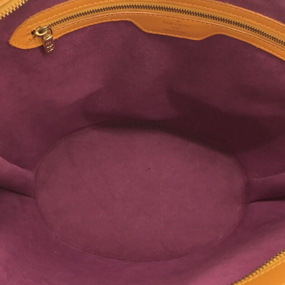Louis Vuitton Saint Jacques GM Yellow Epi