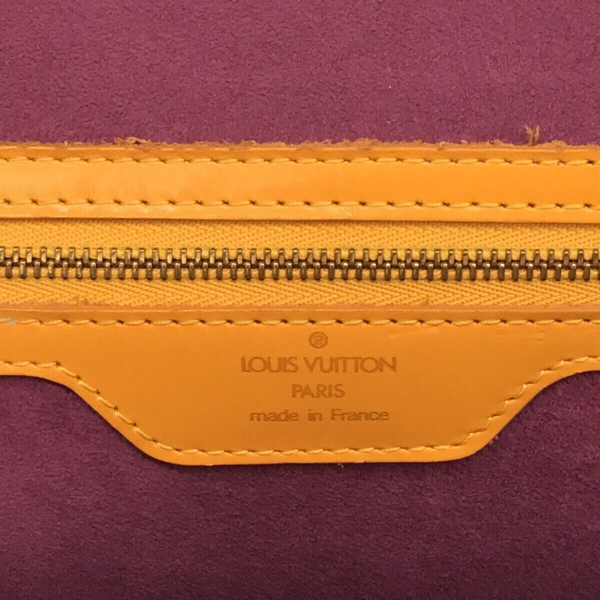 Louis Vuitton Saint Jacques GM Yellow Epi