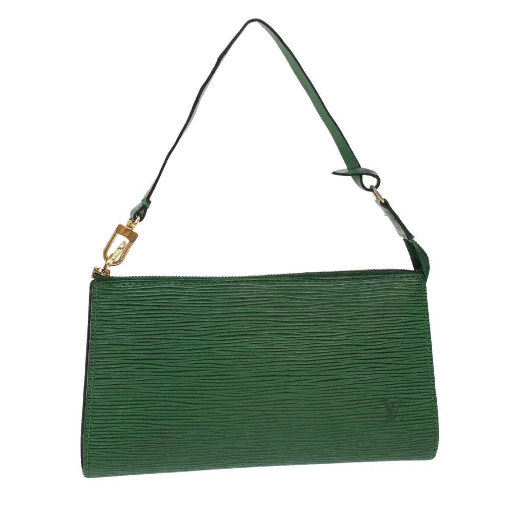Louis Vuitton Epi Green Pochette
