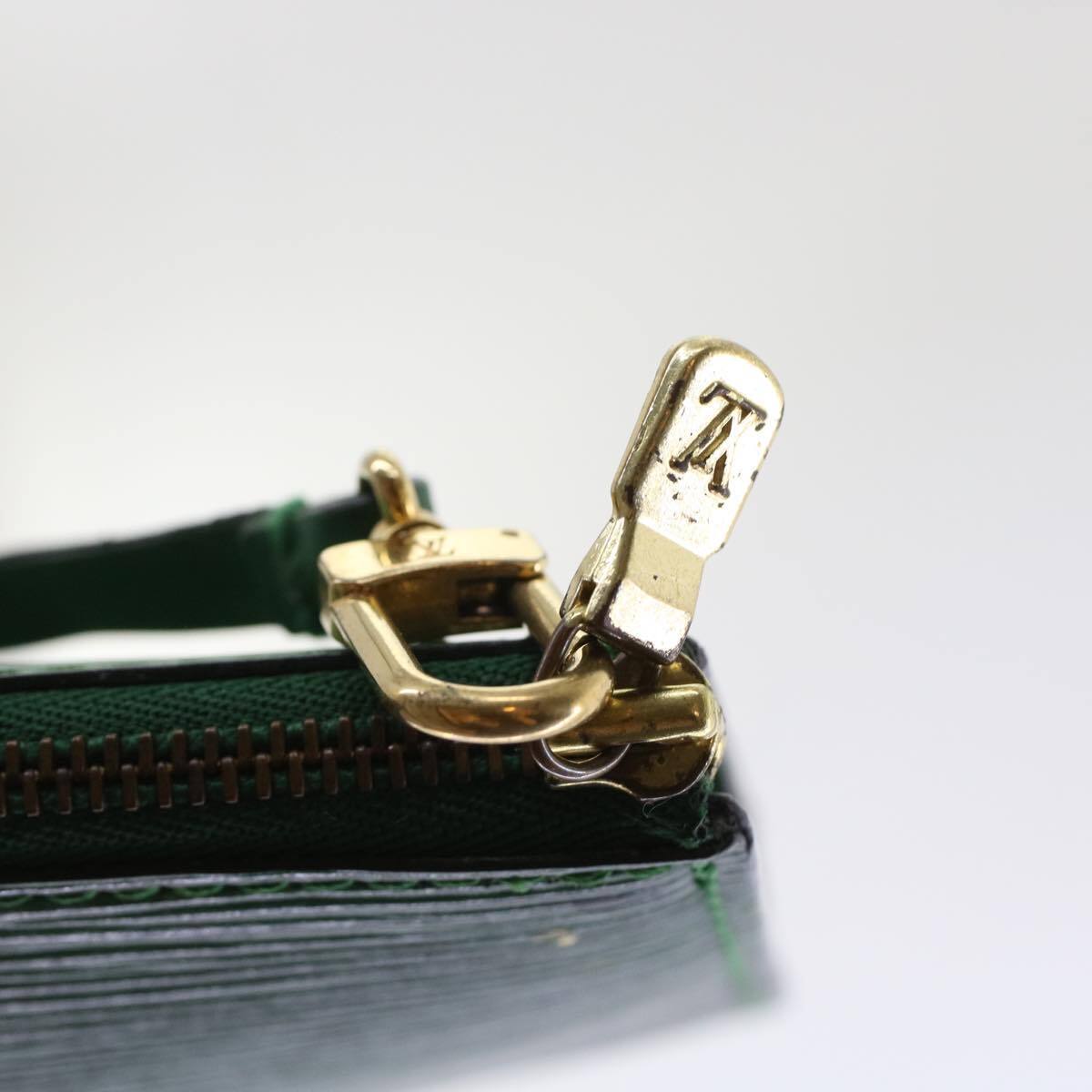 Louis Vuitton Epi Green Pochette