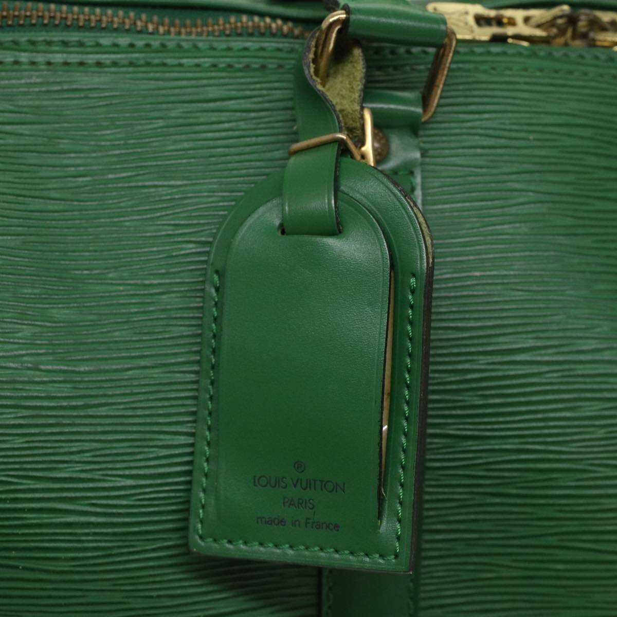 Louis Vuitton Keepall 45 Epi Borneo Green