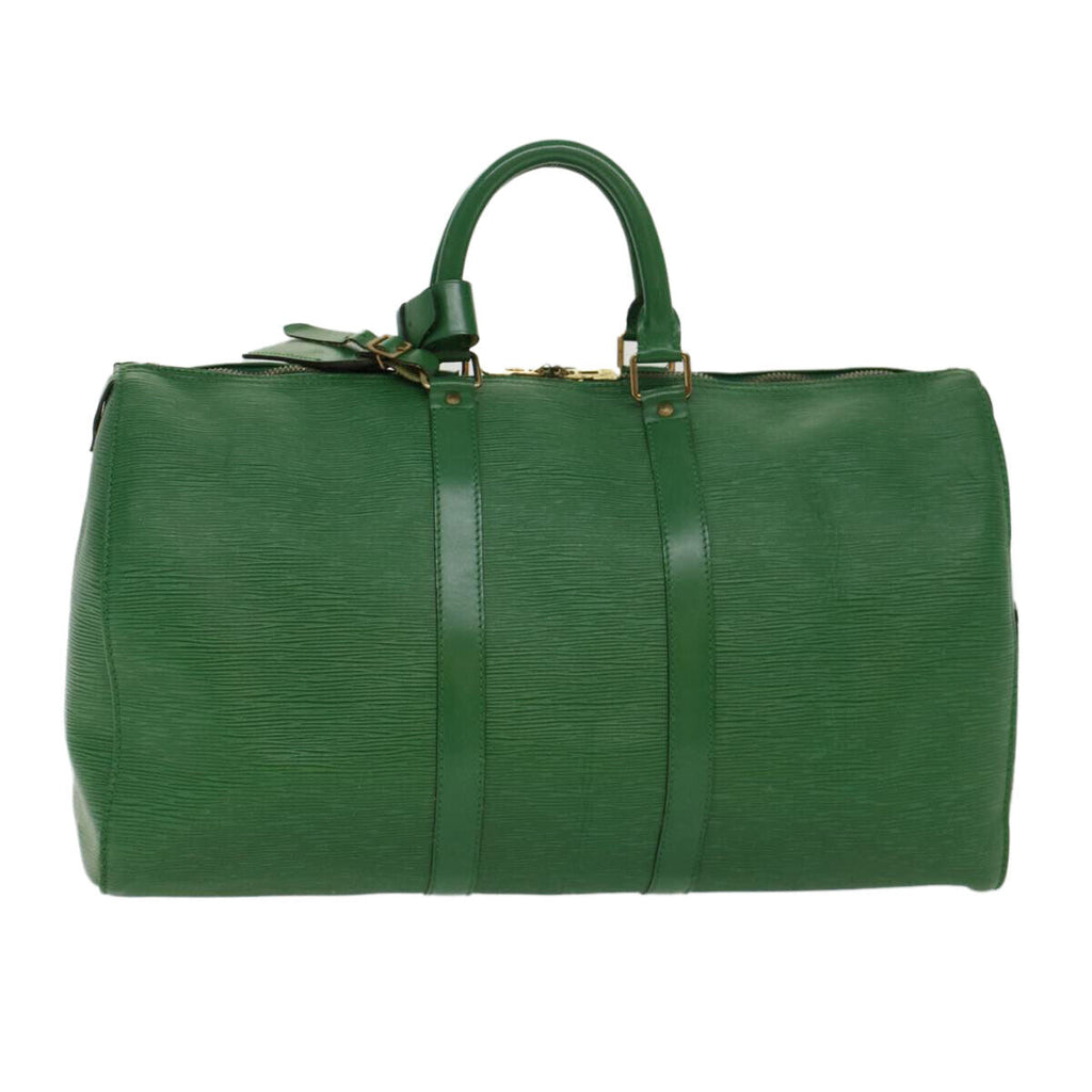 Louis Vuitton Keepall 45 Epi Borneo Green