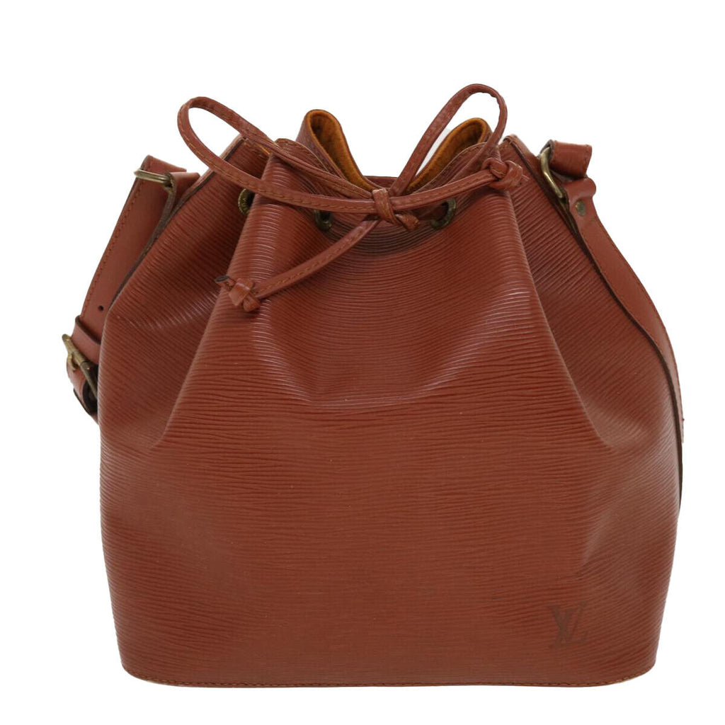 Louis Vuitton Petite Noé Epi Kenya Brown