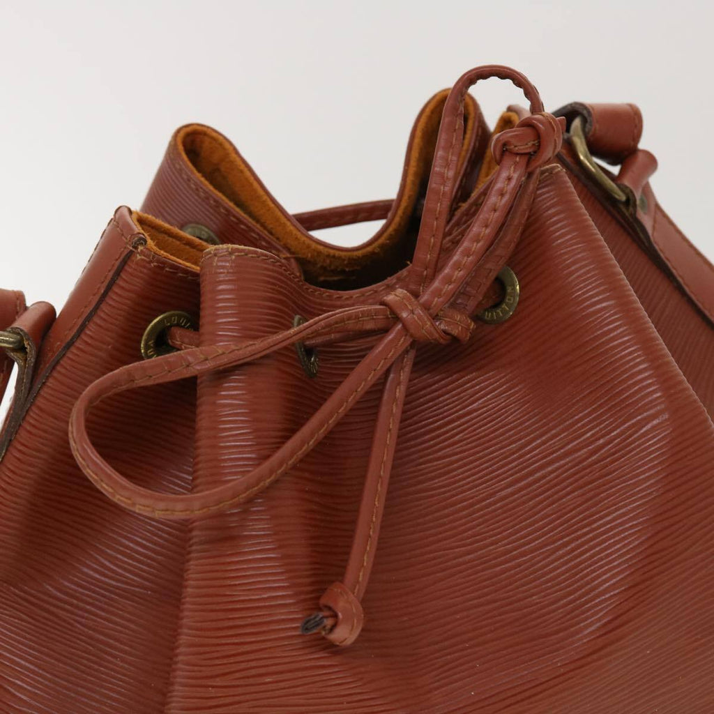 Louis Vuitton Petite Noé Epi Kenya Brown