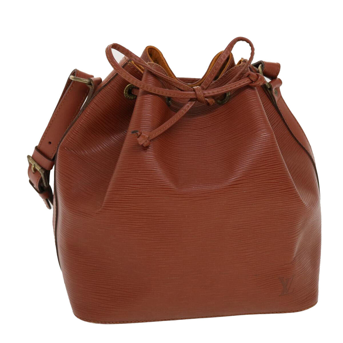 Louis Vuitton Petite Noé Epi Kenya Brown