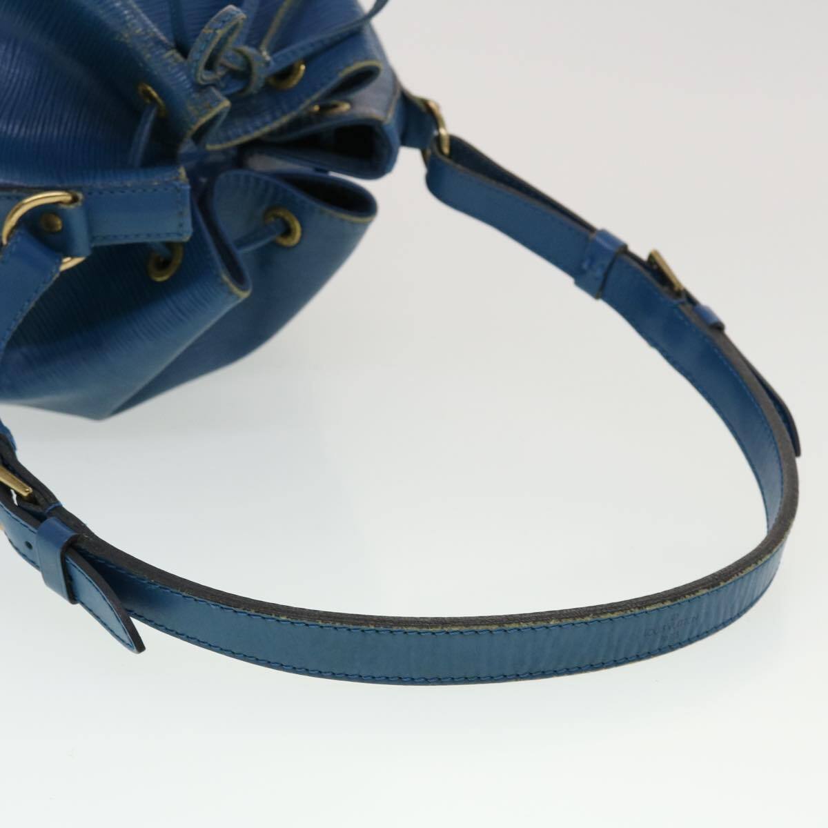 Louis Vuitton Petite Noe Epi Toledo Blue