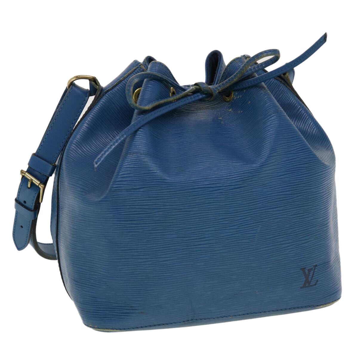 Louis Vuitton Petite Noe Epi Toledo Blue