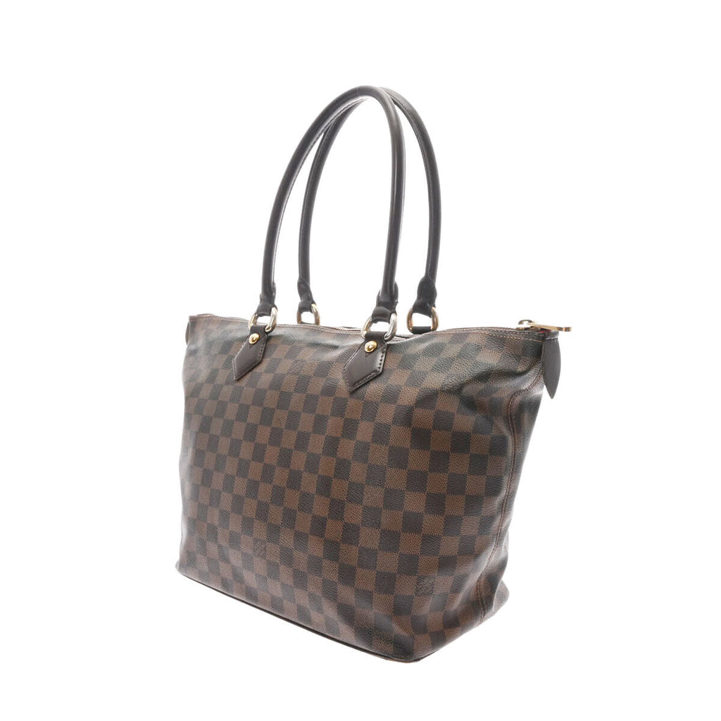 Louis Vuitton Damier Ebene Saleya MM Tote Handbag