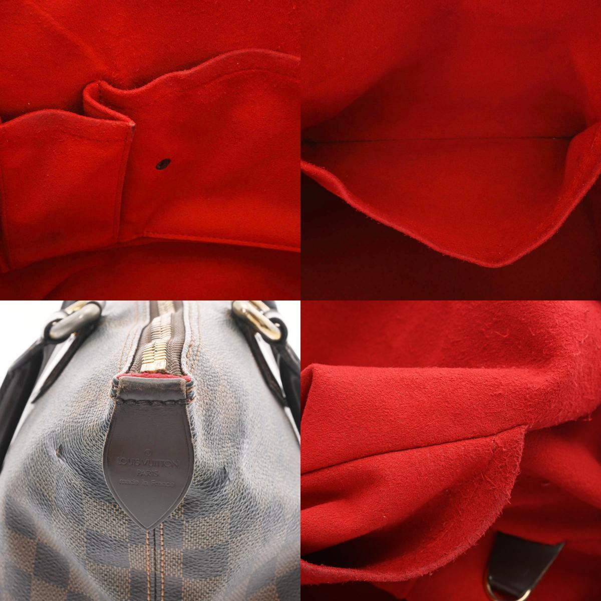 Louis Vuitton Damier Ebene Saleya MM Tote Handbag