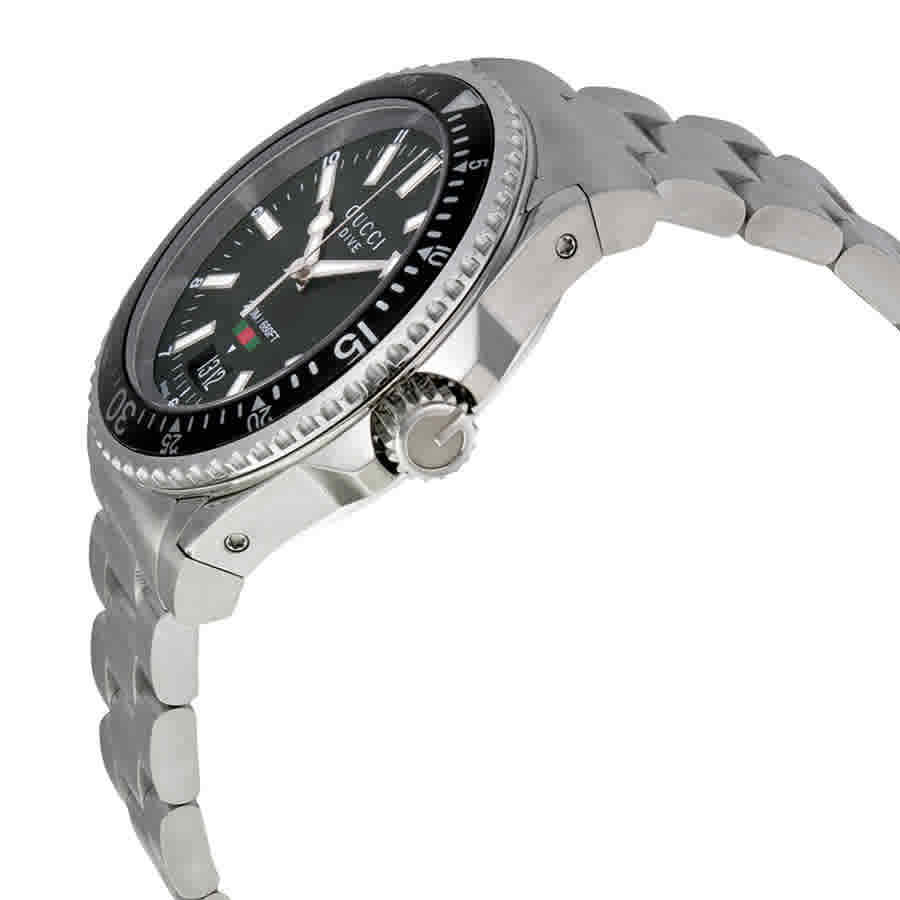 Gucci Dive Men's Black Watch YA136301