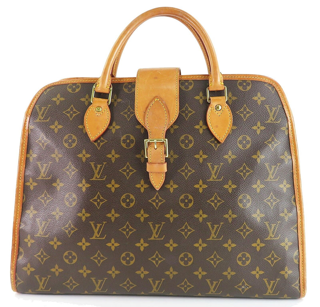 Louis Vuitton Rivoli Monogram Canvas Business Bag Briefcase