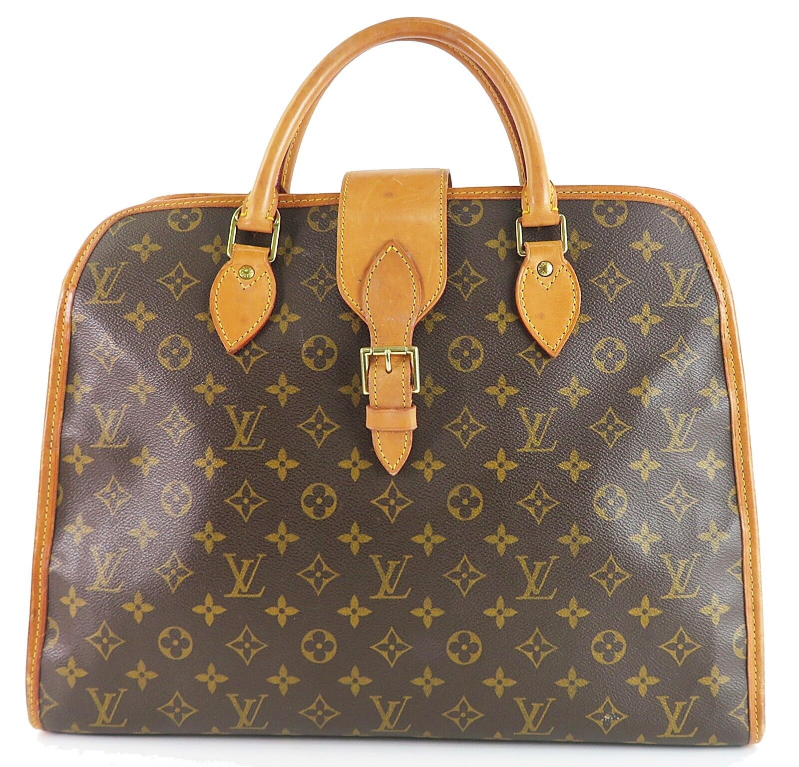 Louis Vuitton Rivoli Monogram Canvas Business Bag Briefcase