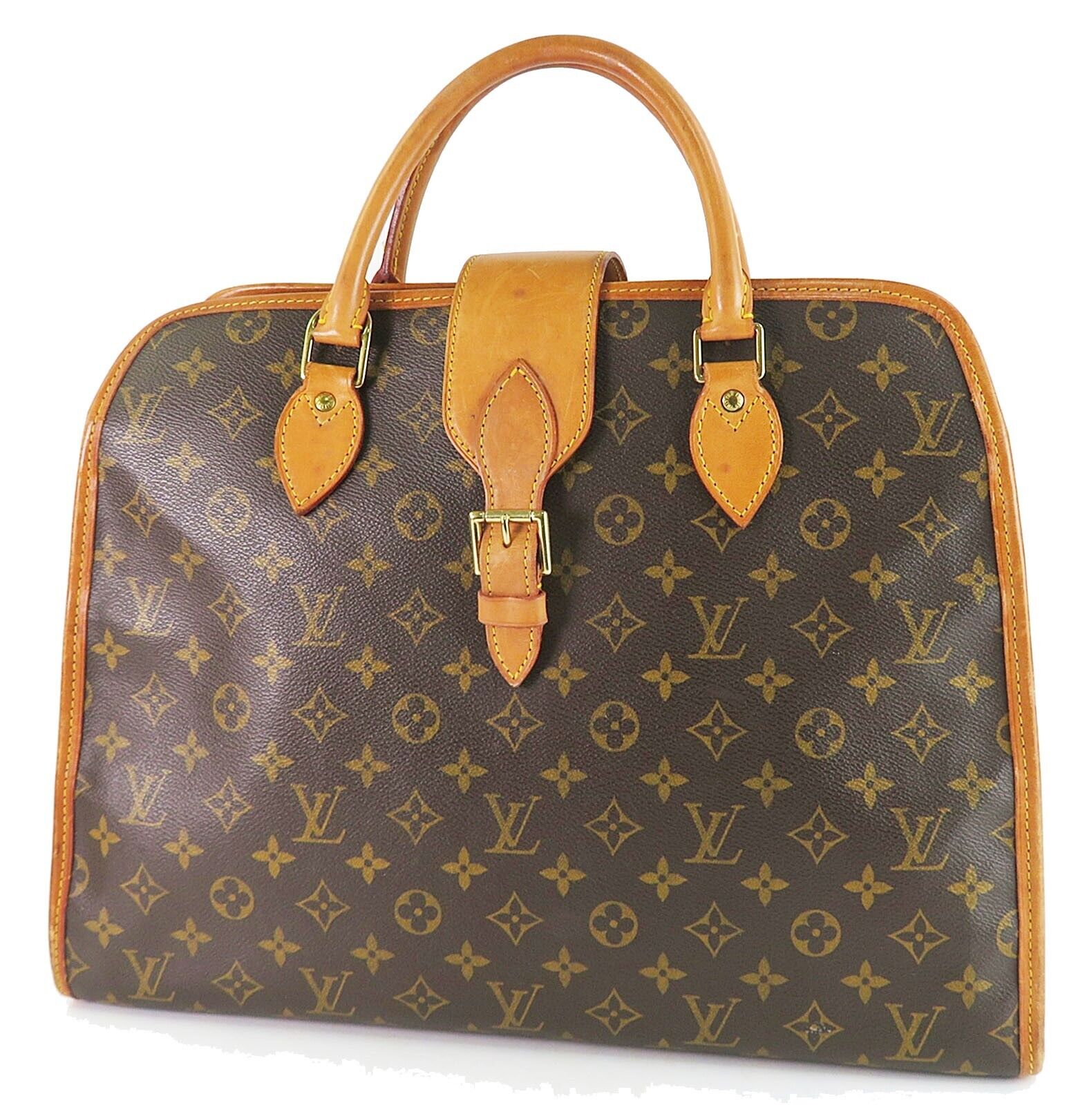 Louis Vuitton Rivoli Monogram Canvas Business Bag Briefcase