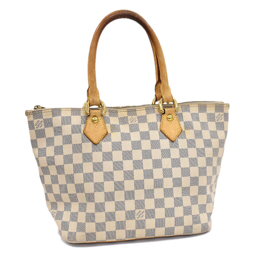 Louis Vuitton Damier Azur Saleya PM Handbag