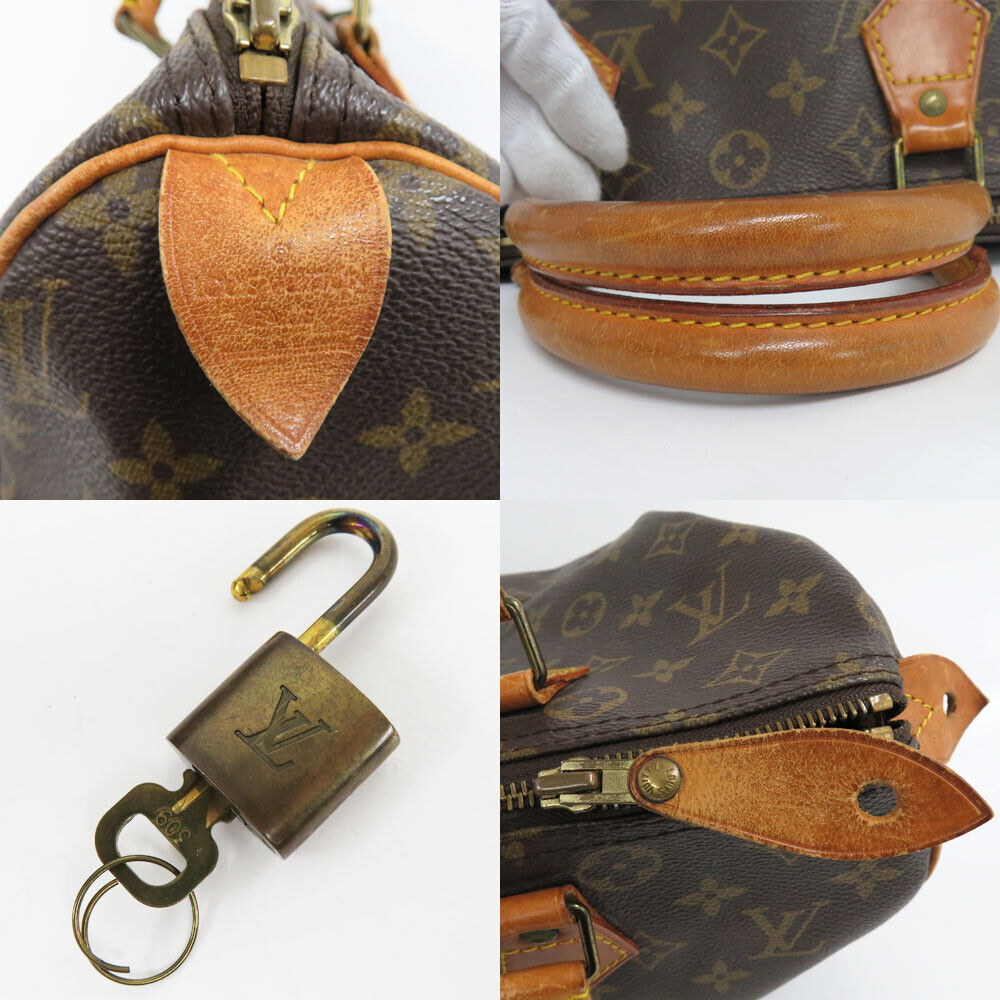 Louis Vuitton Monogram Speedy 30 Handbag