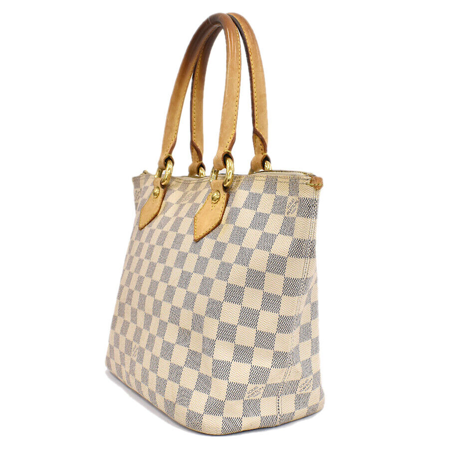 Louis Vuitton Damier Azur Saleya PM Handbag