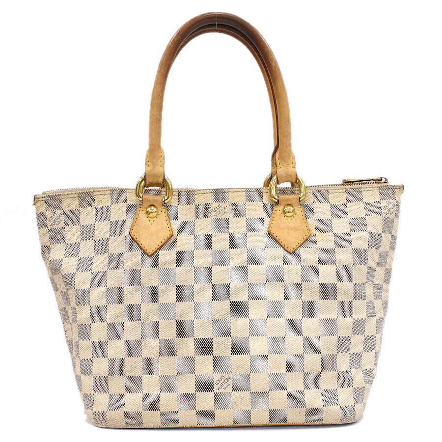 Louis Vuitton Damier Azur Saleya PM Handbag