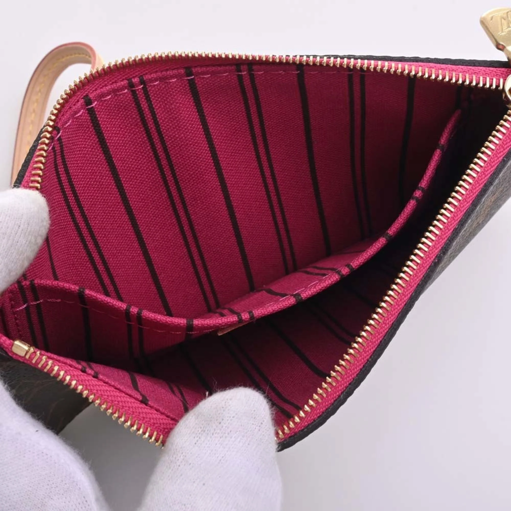 Louis Vuitton Monogram MM Neverful Pouch Pink