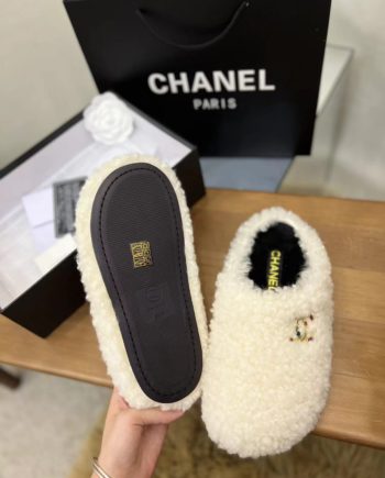 chanel Women's Mules White For Women