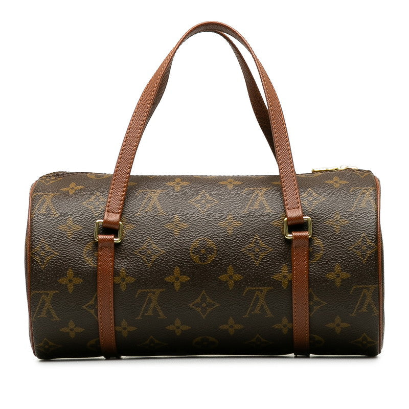 Louis Vuitton Monogram Papillon Handbag M51366 Brown PVC Leather  Louis Vuitton
