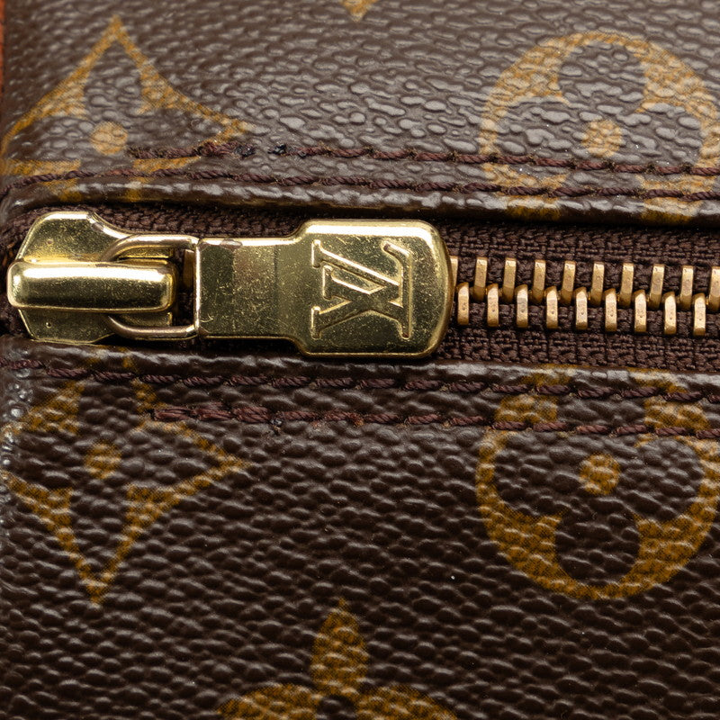 Louis Vuitton Monogram Papillon Handbag M51366 Brown PVC Leather  Louis Vuitton