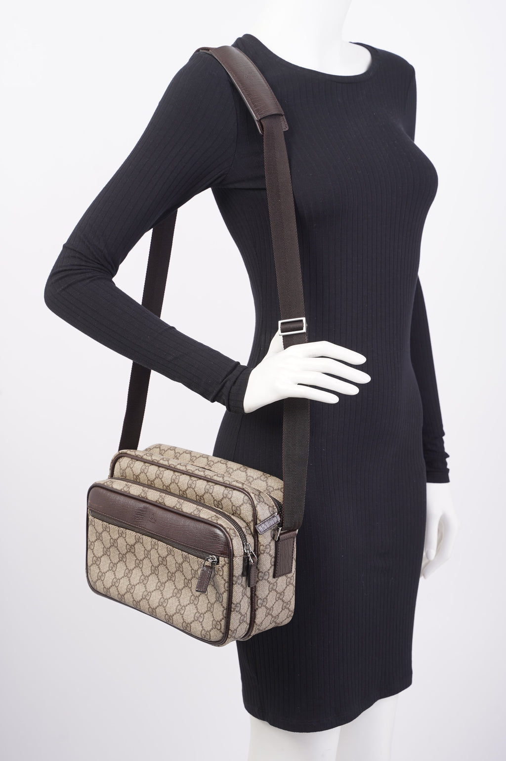 Gucci Shoulder Bag Supreme Canvas