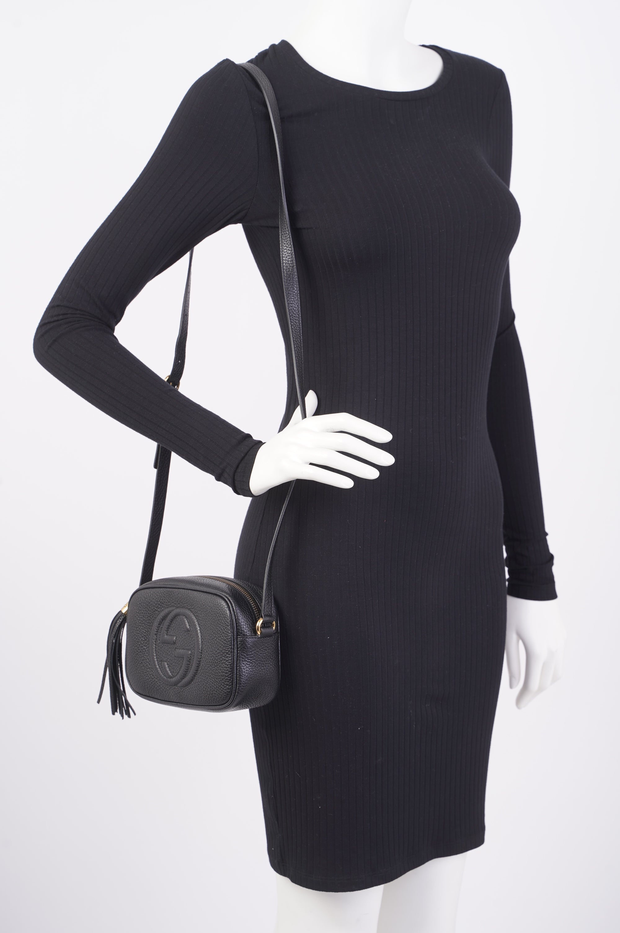 Gucci Soho Disco Black Leather Small